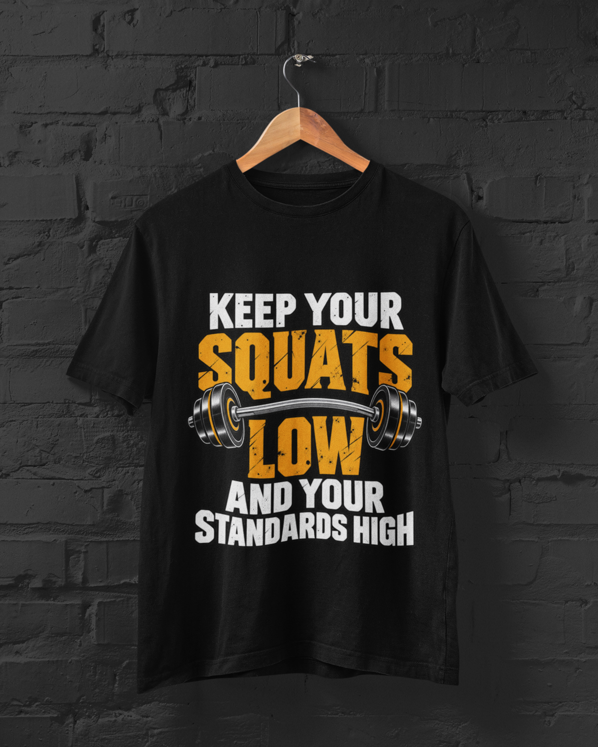 Keep Your Squats Low Unisex Classic Crew T-Shirt