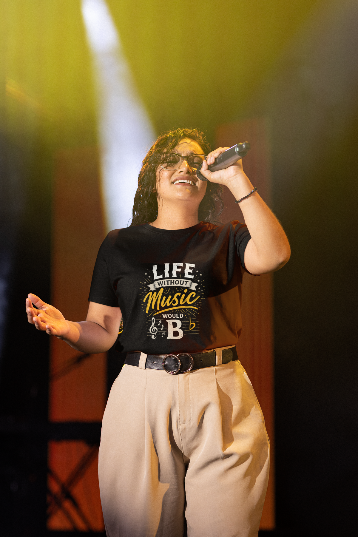 Life Without Music Would B Unisex Classic Crew T-Shirt
