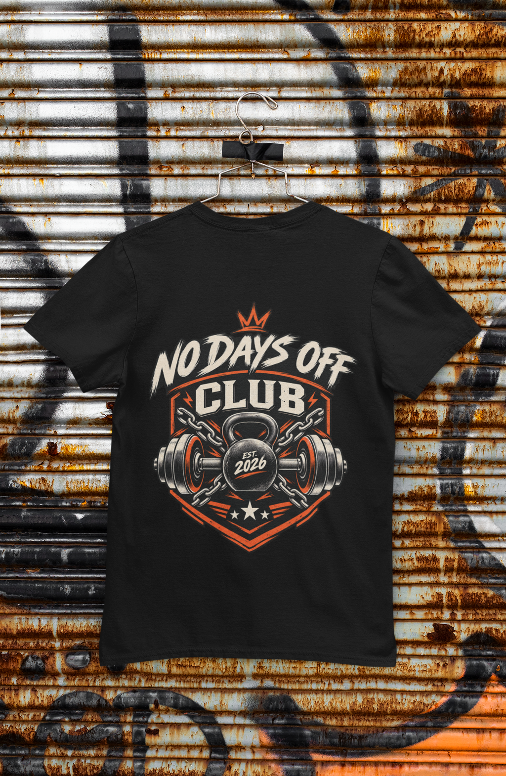 No Days Off Club Unisex Classic Crew T-Shirt
