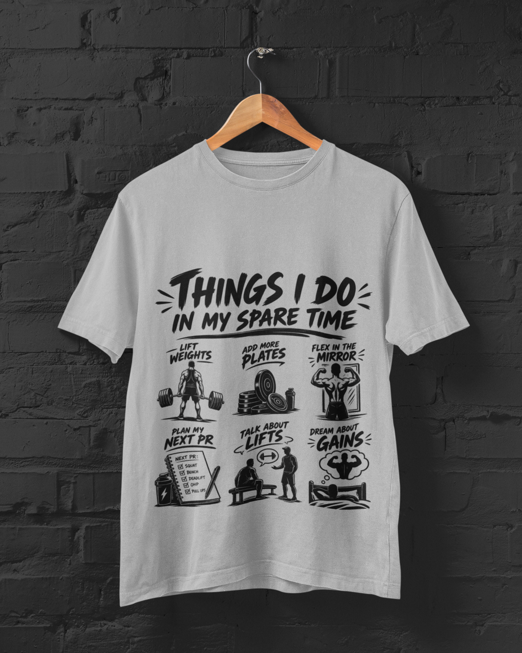 Things I Do Unisex Classic Crew T-Shirt