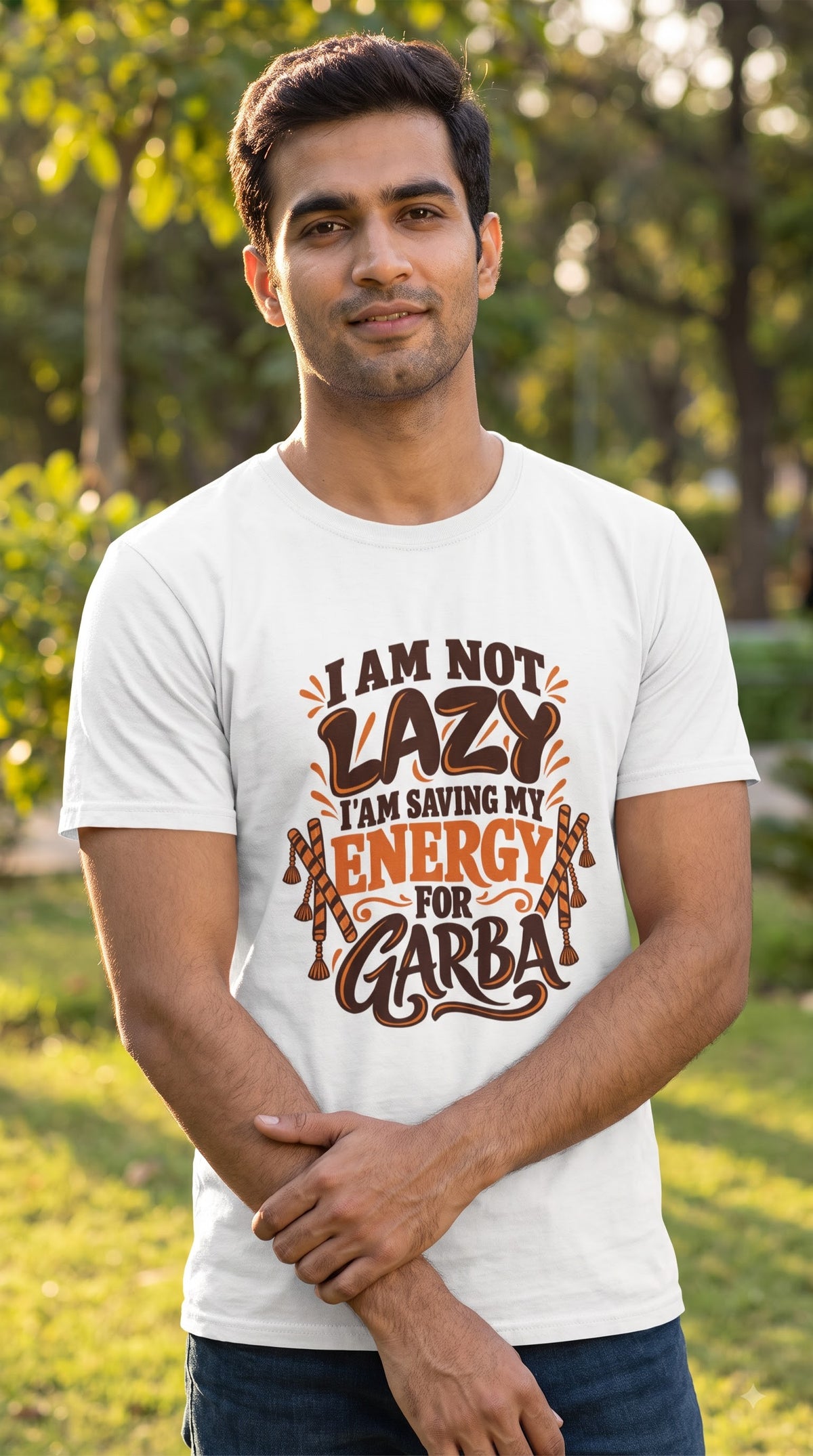 I Am Not Lazy Unisex Classic Crew T-Shirt