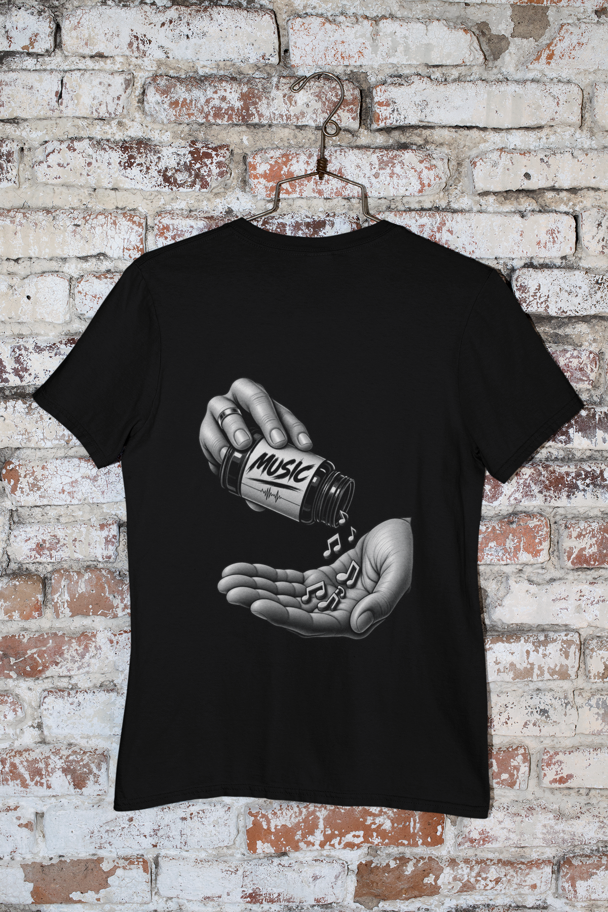 Music is Medicine Unisex Classic Crew T-Shirt